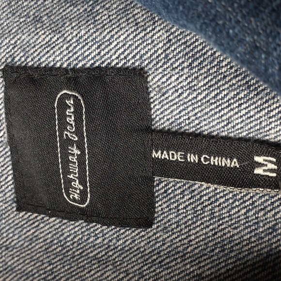 Highway Jeans Cover-Up Jean Jacket  Teen Size Medium - Picture 9 of 16